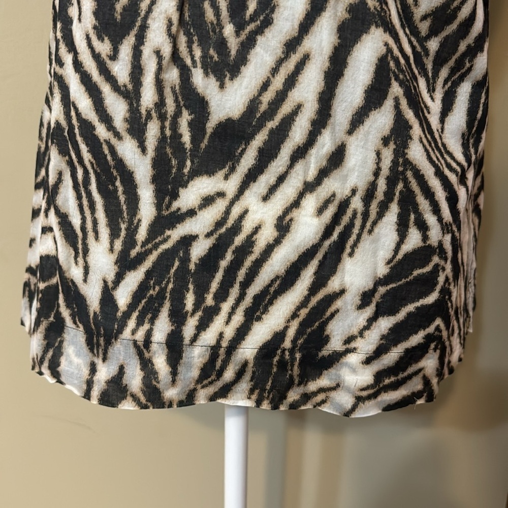 Animal Print Talbots Camisole- Size 8P - Picture 4 of 8